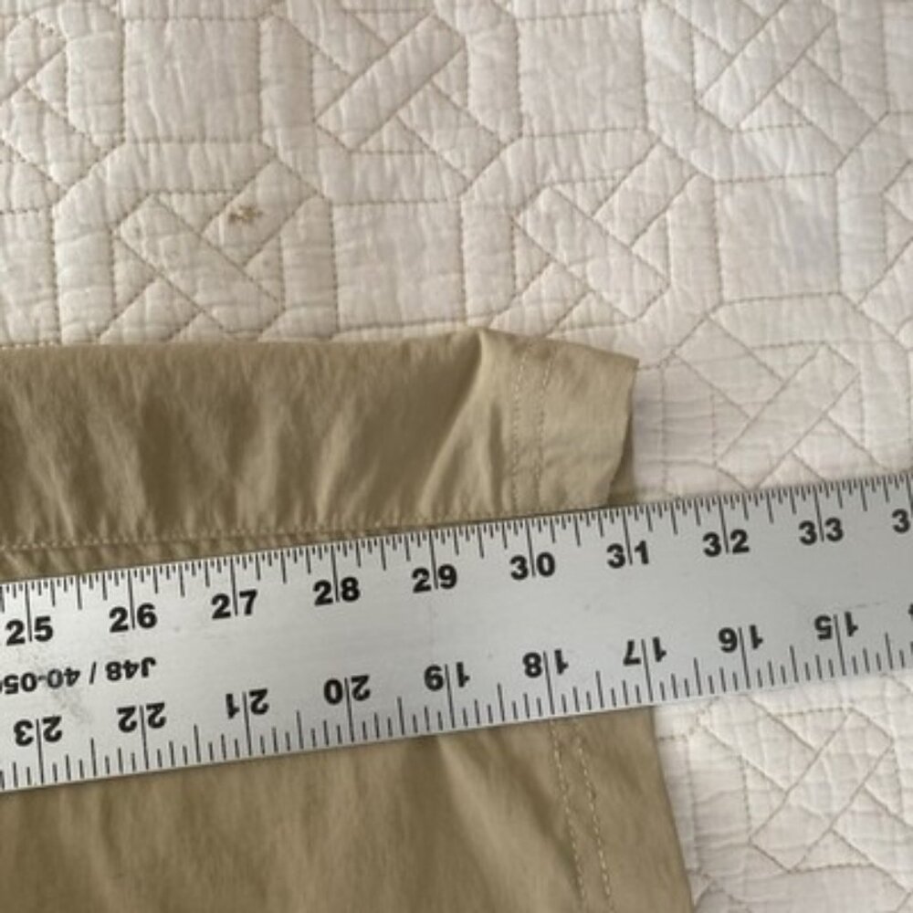 The North Face Convertible Cargo Hiking Belted Pants Tan Size 32 Inseam 31 - Picture 14 of 16